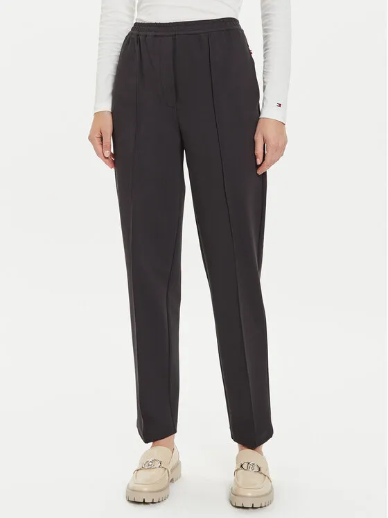 Παντελόνι υφασμάτινο · Μαύρο · Regular Fit