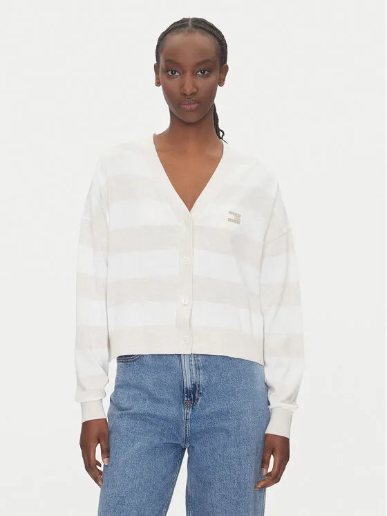Ζακέτα · Μπεζ · Relaxed Fit