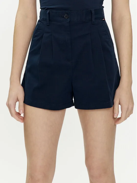 Tommy Jeans Σορτς υφασμάτινο · Σκούρο μπλε