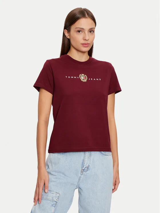 T-Shirt · Μπορντό