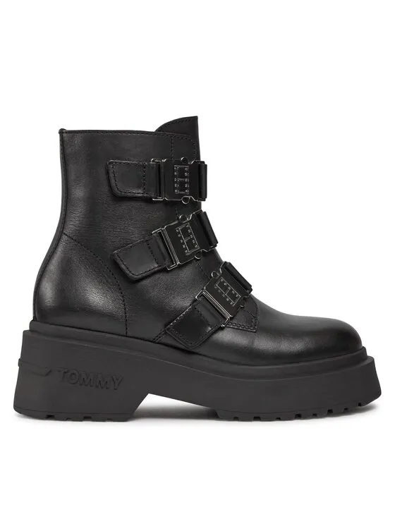 Tommy Jeans Μποτάκια · Μαύρο · 5.5 cm