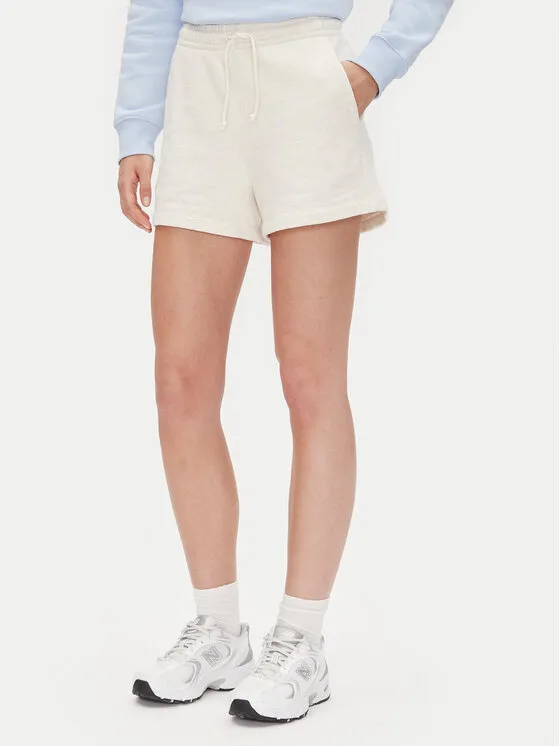 Tommy Jeans Αθλητικό σορτς · Μπεζ