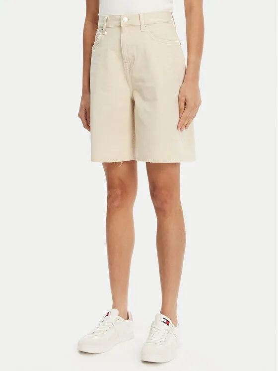 Tommy Jeans Βερμούδα · Μπεζ