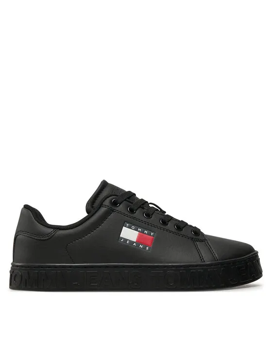 Tommy Jeans Αθλητικά · Μαύρο