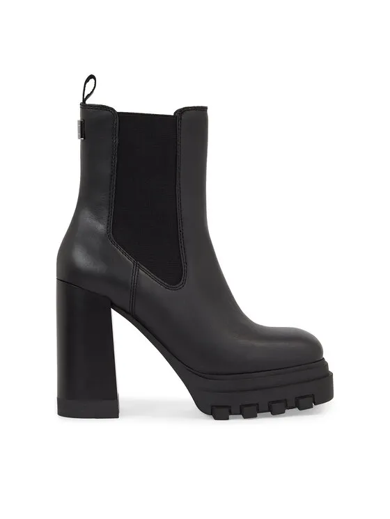 Tommy Jeans Μποτάκια · Μαύρο · 11.5 cm