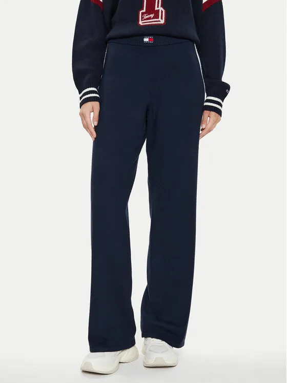 Tommy Jeans Παντελόνι υφασμάτινο · Σκούρο μπλε · Regular Fit