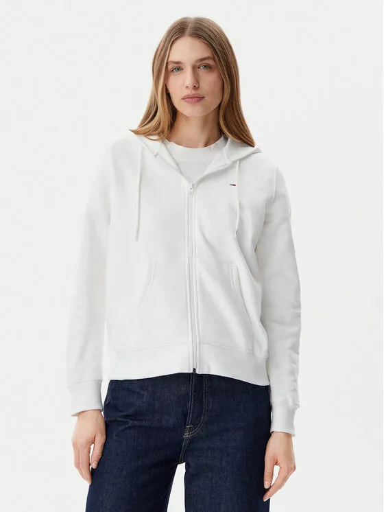 Tommy Jeans Μπλούζα · Λευκό · Regular Fit