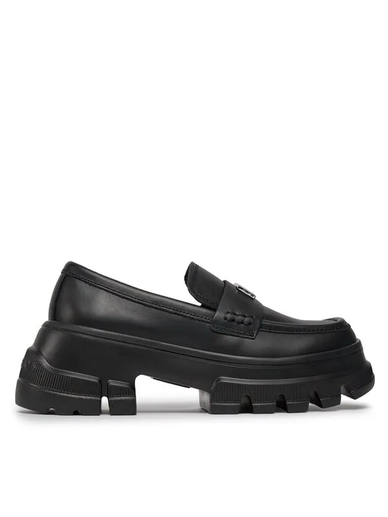 Tommy Jeans Loafers · Μαύρο