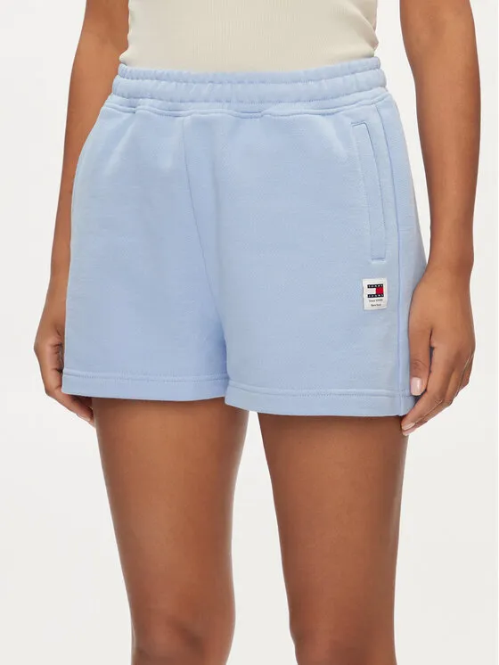 Tommy Jeans Αθλητικό σορτς · Γαλάζιο