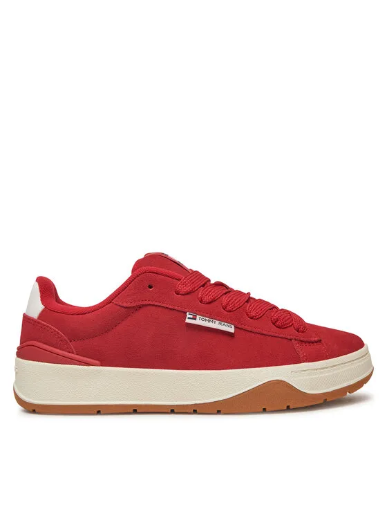 Tommy Jeans Αθλητικά · Κόκκινο