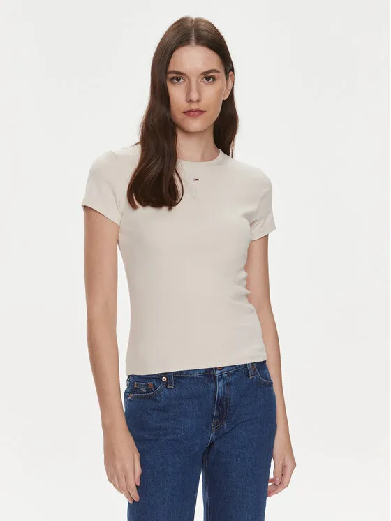 T-Shirt · Μπεζ