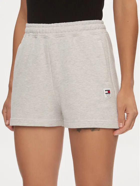 Tommy Jeans Αθλητικό σορτς · Γκρι