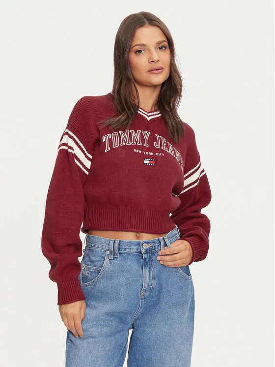 Πουλόβερ · Κόκκινο · Relaxed Fit