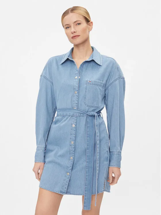 Tommy Jeans Φόρεμα τζιν · Μπλε · Mini