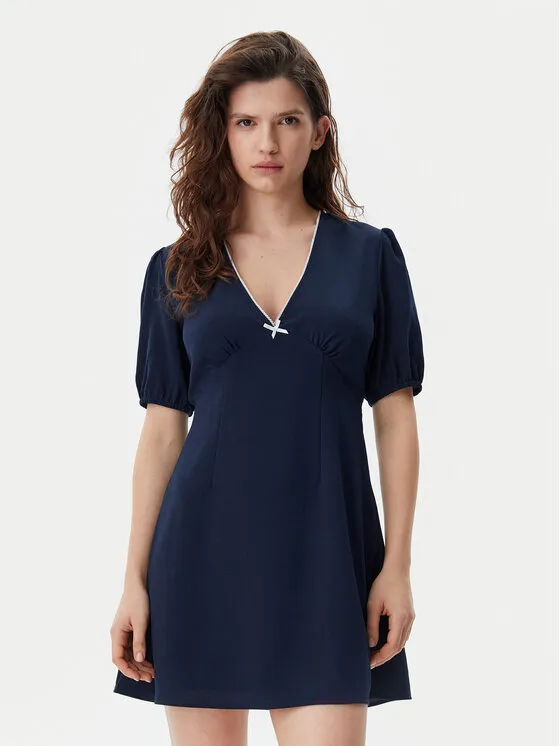 Tommy Jeans Φόρεμα καλοκαιρινό · Σκούρο μπλε · Mini