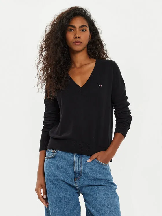 Πουλόβερ · Μαύρο · Regular Fit