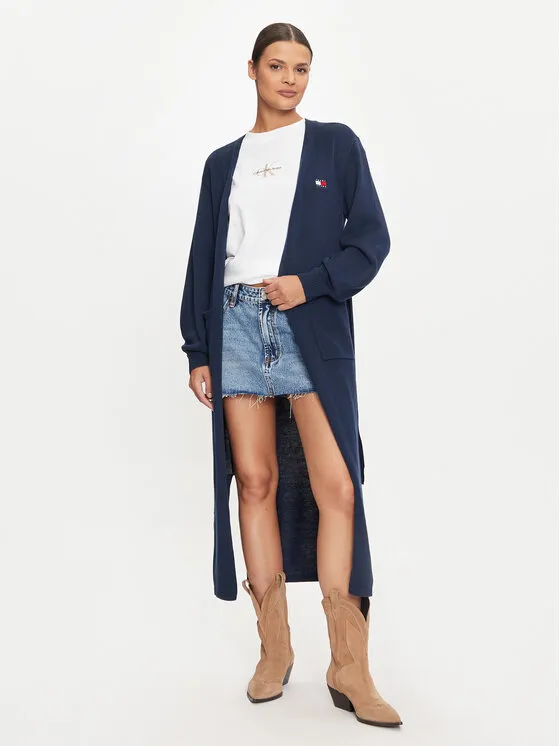 Tommy Jeans Ζακέτα · Σκούρο μπλε · Relaxed Fit