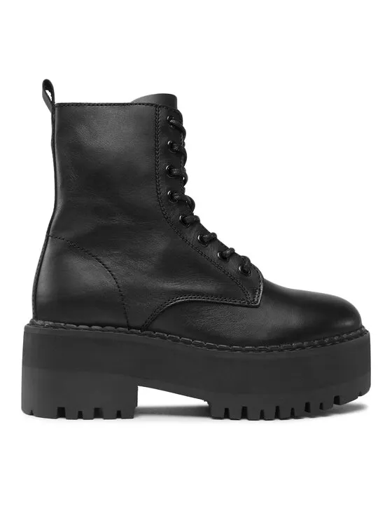 Tommy Jeans Μποτάκια · Μαύρο · 6 cm