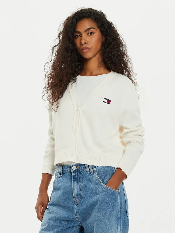 Ζακέτα · Λευκό · Relaxed Fit