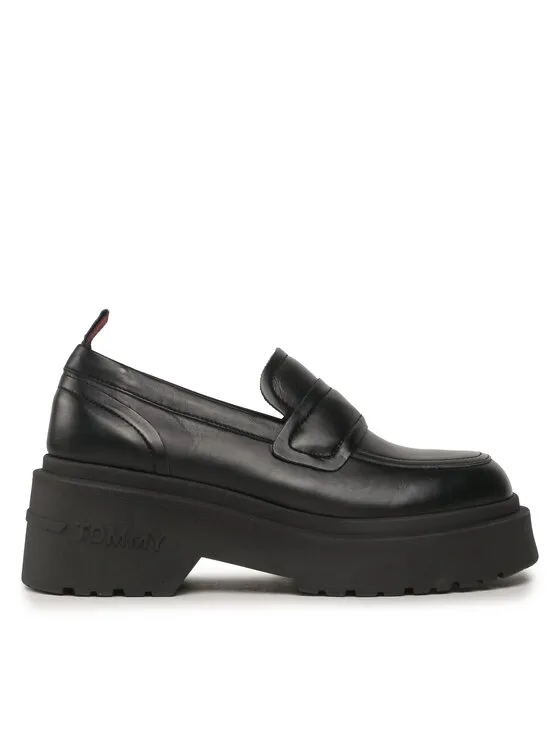 Tommy Jeans Loafers · Μαύρο