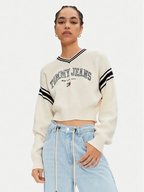 Πουλόβερ · Εκρού · Regular Fit