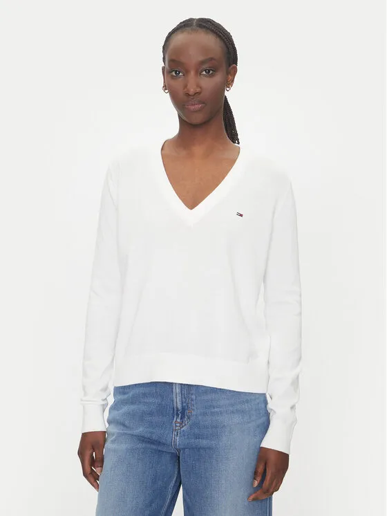 Πουλόβερ · Λευκό · Regular Fit