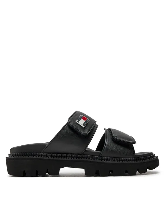 Tommy Jeans Παντόφλες · Μαύρο