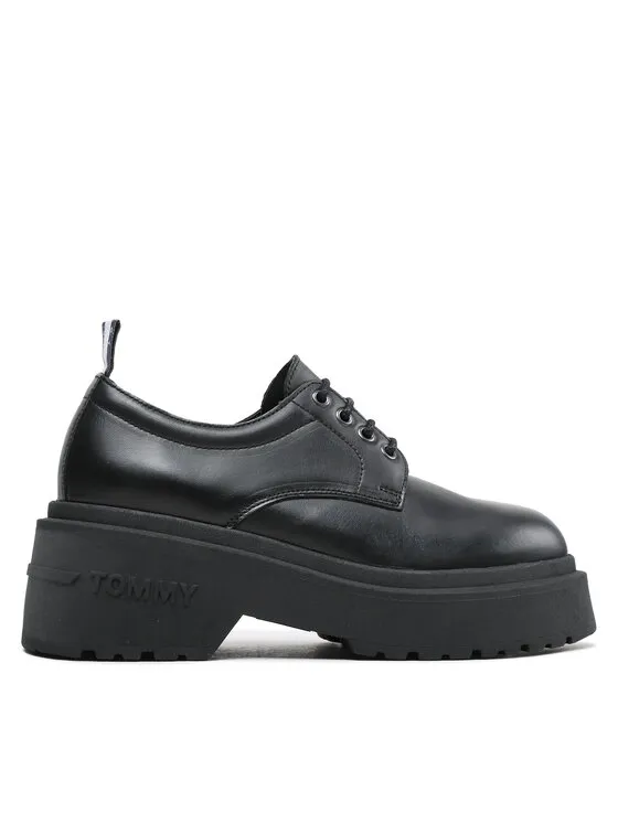 Tommy Jeans Κλειστά παπούτσια · Μαύρο · 6 cm