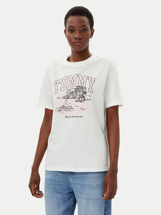 T-Shirt · Εκρού