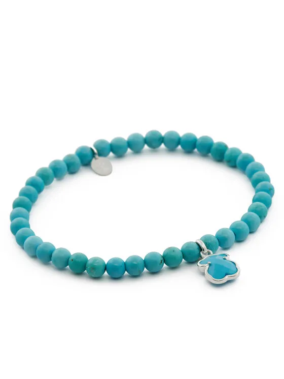 Βραχιόλι · Μπλε · Ασημί 925