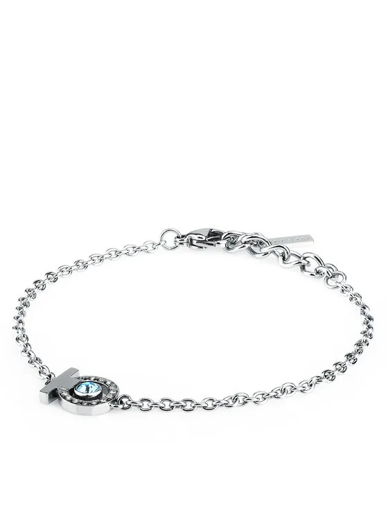 Trussardi Βραχιόλι · Ασημί · Σνοξείδωτος χάλυβας