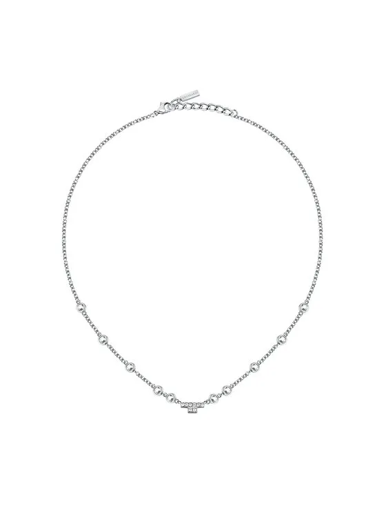 Trussardi Κολιέ · Ασημί · Σνοξείδωτος χάλυβας
