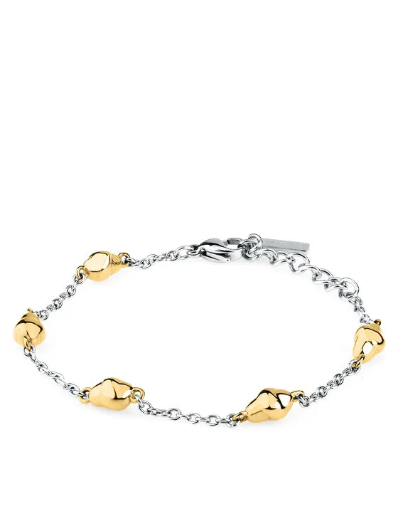Trussardi Βραχιόλι · Ασημί · Σνοξείδωτος χάλυβας