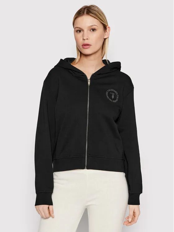 Trussardi Μπλούζα · Μαύρο · Regular Fit