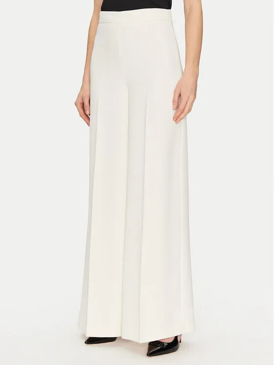 Παντελόνι Palazzo · Εκρού · Regular Fit