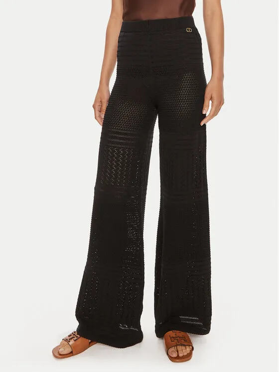 Παντελόνι υφασμάτινο · Μαύρο · Slim Fit