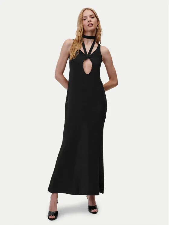 Undress Code Φόρεμα καλοκαιρινό · Μαύρο · Maxi
