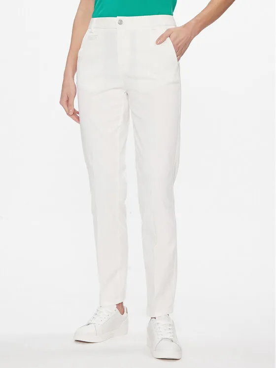 Παντελόνι chino · Λευκό · Regular Fit