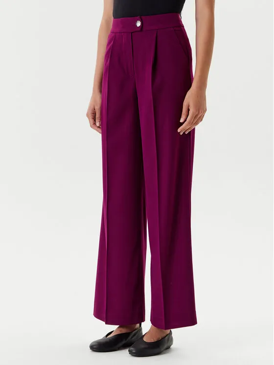 Παντελόνι υφασμάτινο · Μωβ · Regular Fit
