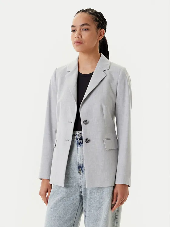 Σακάκι · Γκρι · Slim Fit