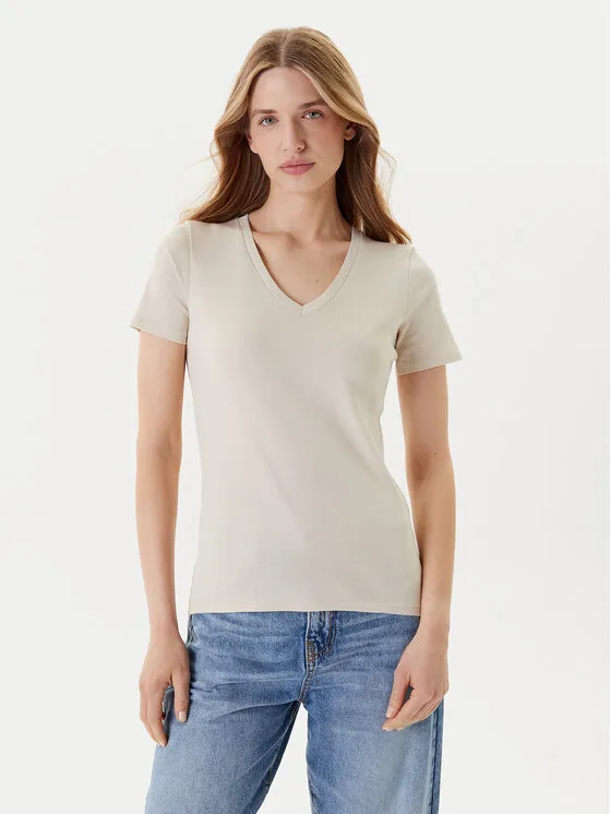 T-Shirt · Μπεζ