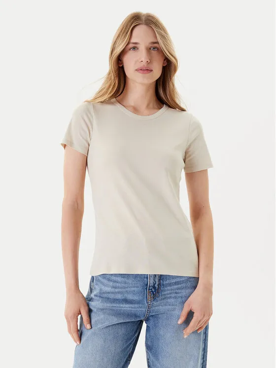 T-Shirt · Μπεζ