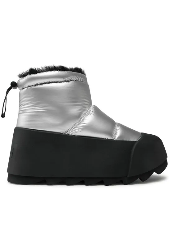 United Nude Μποτάκια · Ασημί · 6 cm
