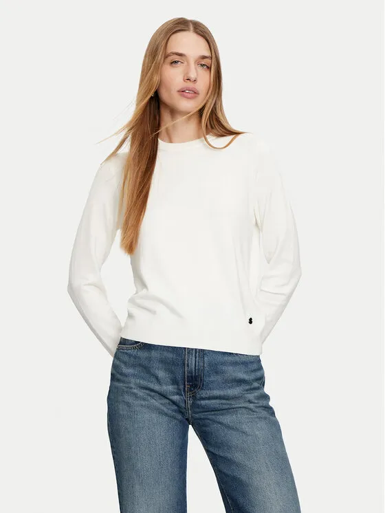 Πουλόβερ · Εκρού · Regular Fit