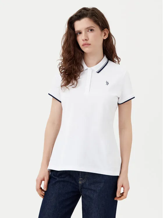 U.S. Polo Assn. Polo · Λευκό