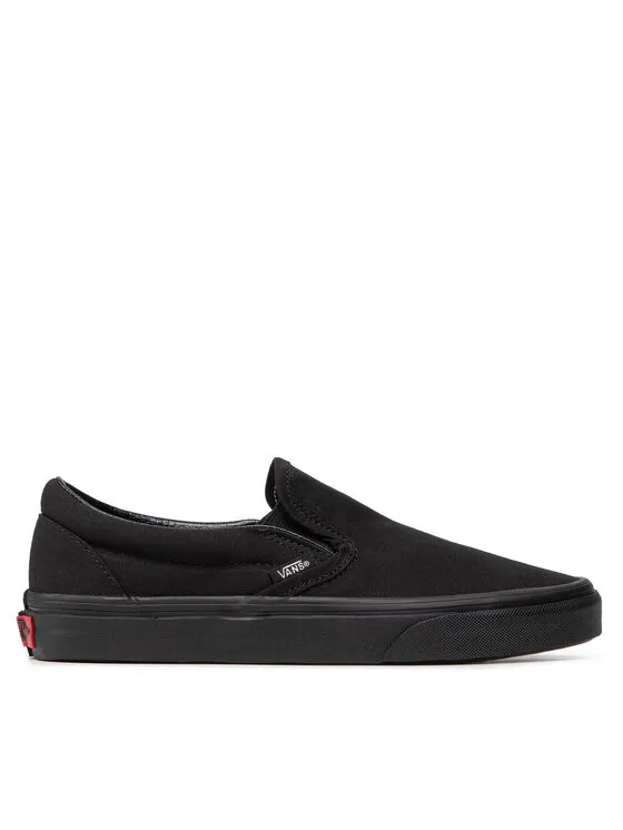 Πάνινα παπούτσια · Slip-On · Μαύρο