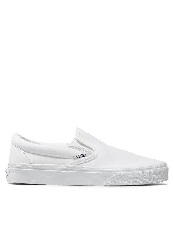 Πάνινα παπούτσια · Slip-On · Λευκό