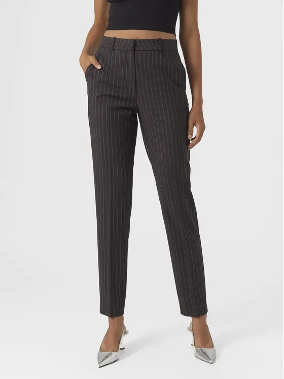 Vero Moda Παντελόνι chino · Γκρι · Slim Fit