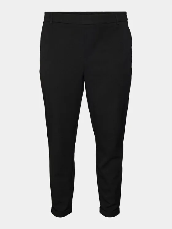 Vero Moda Curve Παντελόνι chino · Μαύρο · Regular Fit