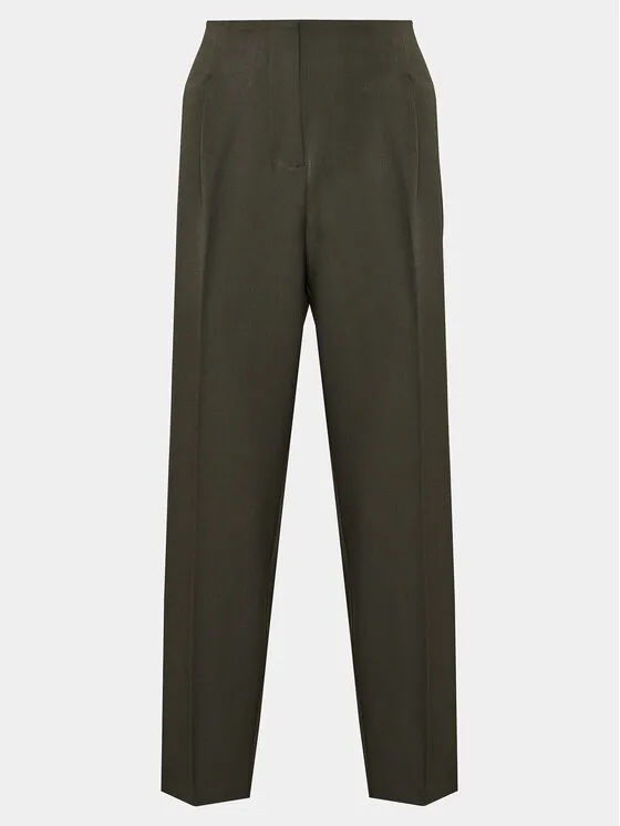 Vero Moda Curve Παντελόνι υφασμάτινο · Γκρι · Slim Fit